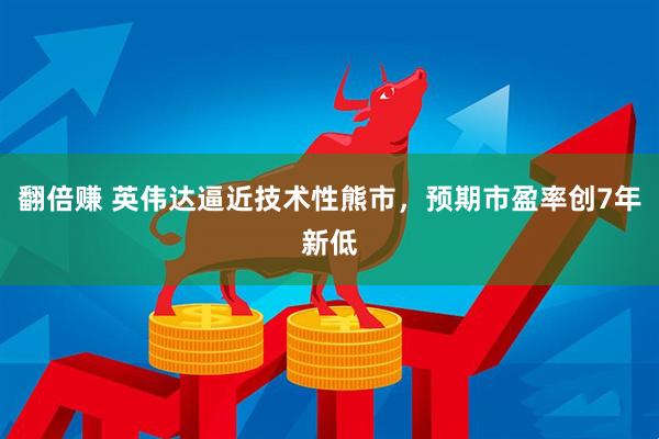 翻倍赚 英伟达逼近技术性熊市，预期市盈率创7年新低