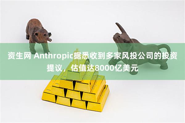 资生网 Anthropic据悉收到多家风投公司的投资提议，估值达8000亿美元