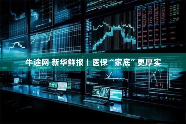 牛途网 新华鲜报丨医保“家底”更厚实